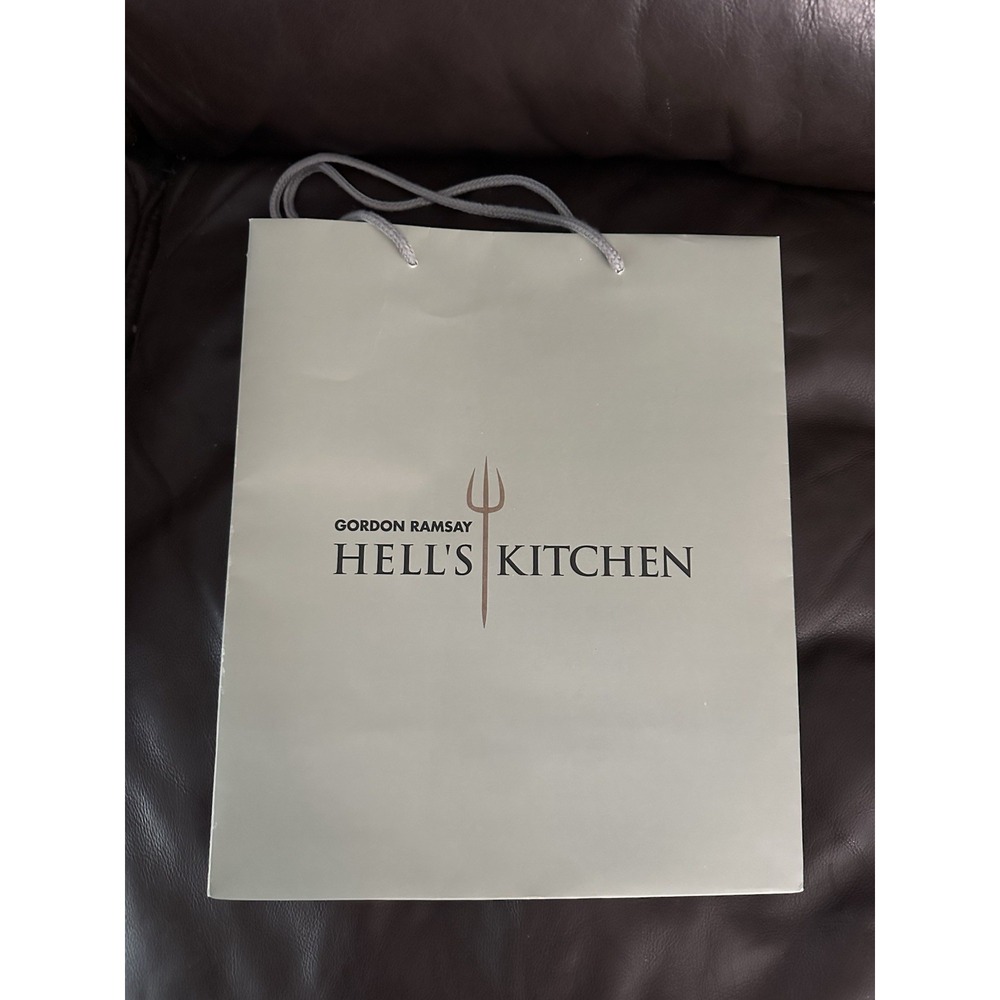 Gordon Ramsay Hell's Kitchen White Gift Bag